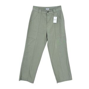 ORTC Avery Front Seam Pants Aloe Green